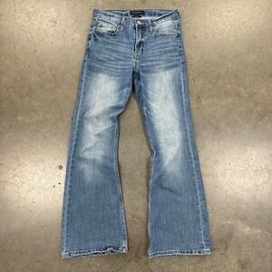 beautiful pair of Aeropostale blue denim bootcut jeans